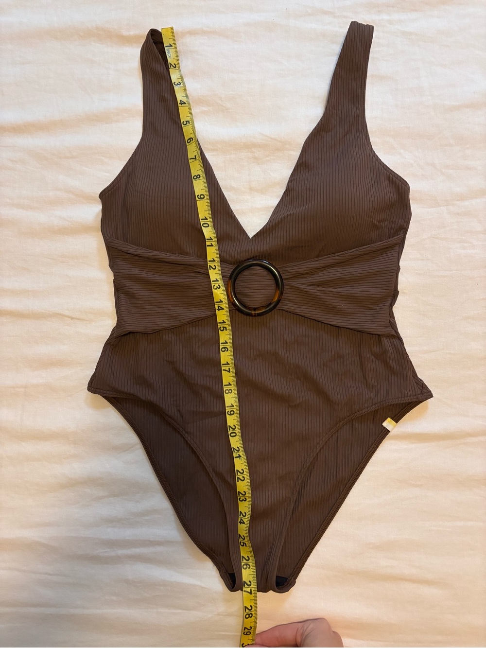 Summersalt Ribbed Belted Backflip One Piece Swimsuit - Picture 8 of 12